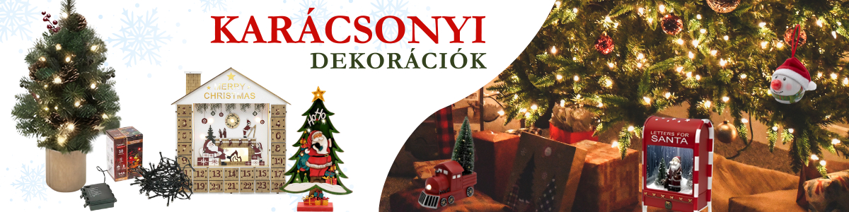 Ünnepi dekor akció